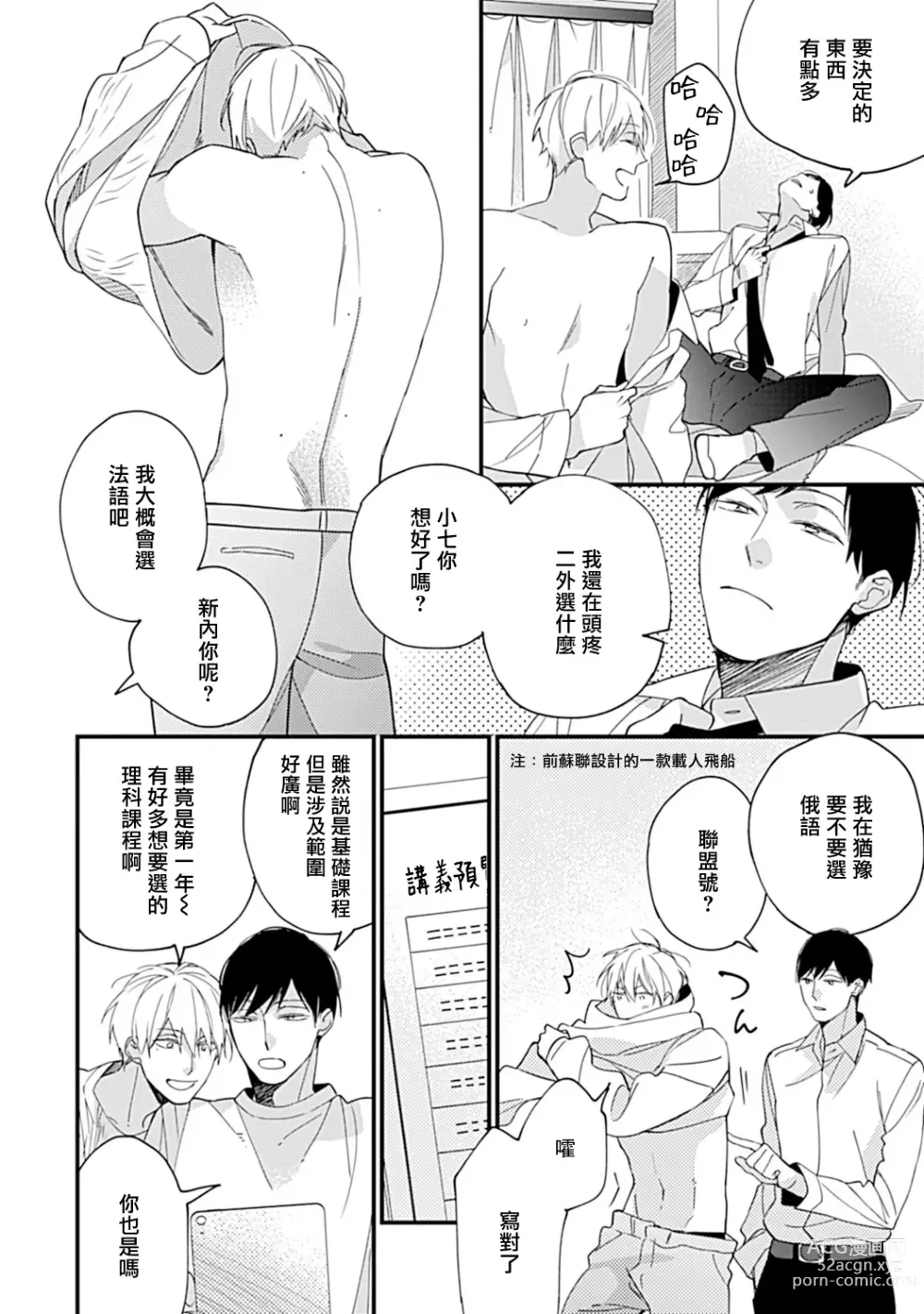 Page 9 of manga 青涩的我们 大学入学篇 1-5