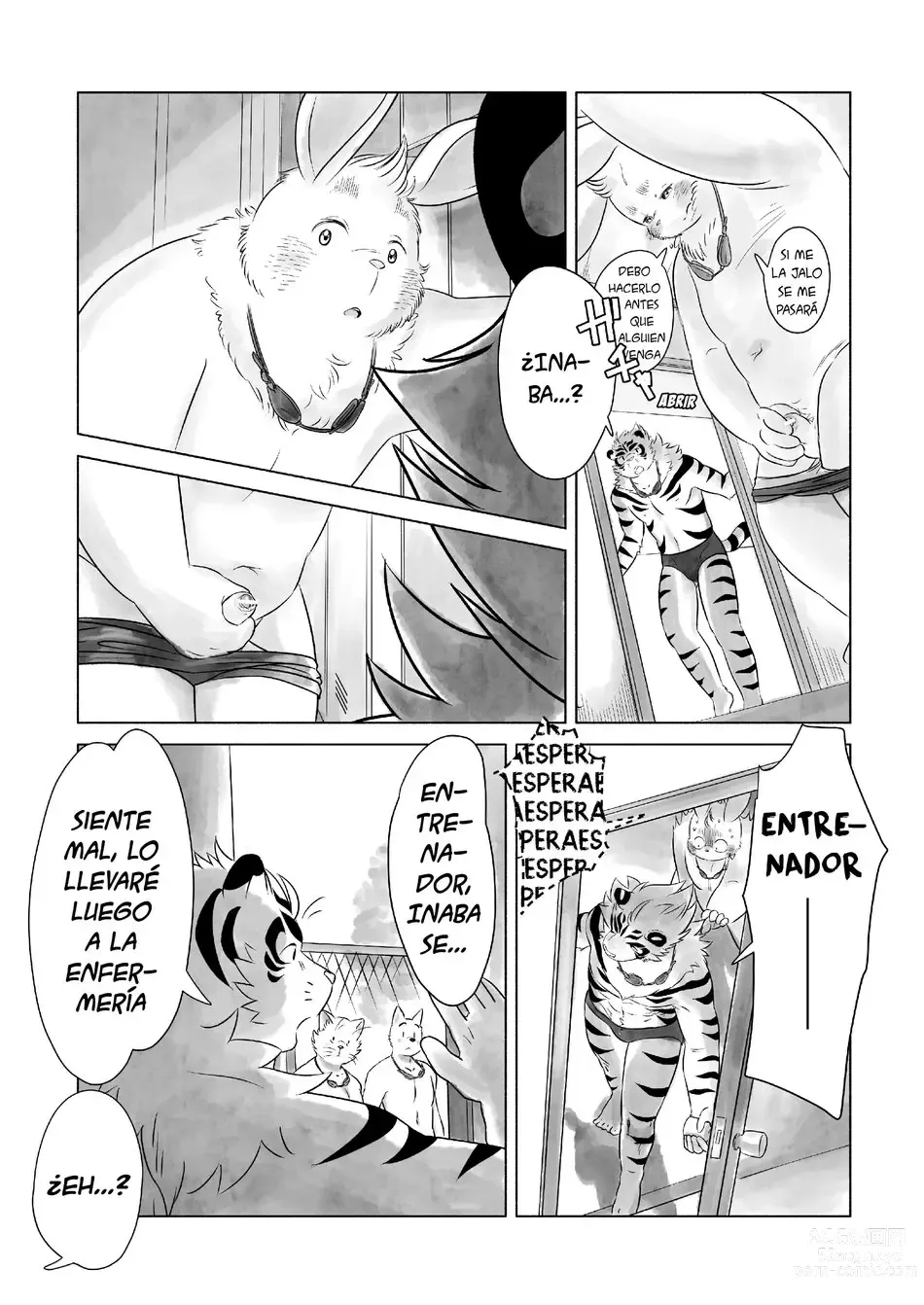 Page 4 of doujinshi En la piscina con un maldito sinvergüenza
