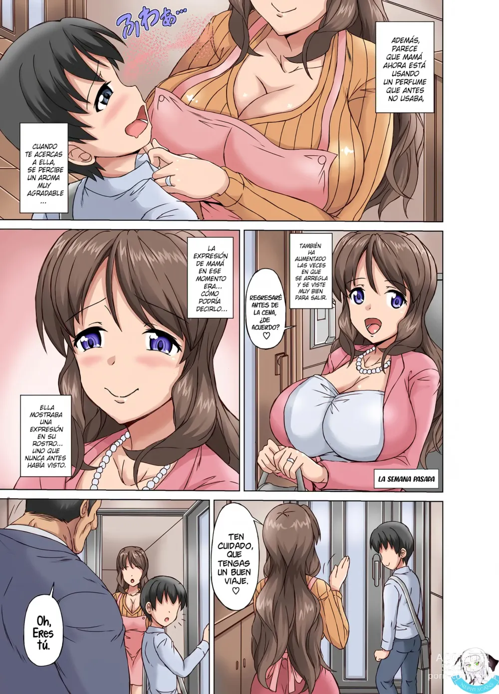 Page 5 of doujinshi Boku wa Netorare Mama o Nozokimi Suru - Espiando a mi Madre Infiel