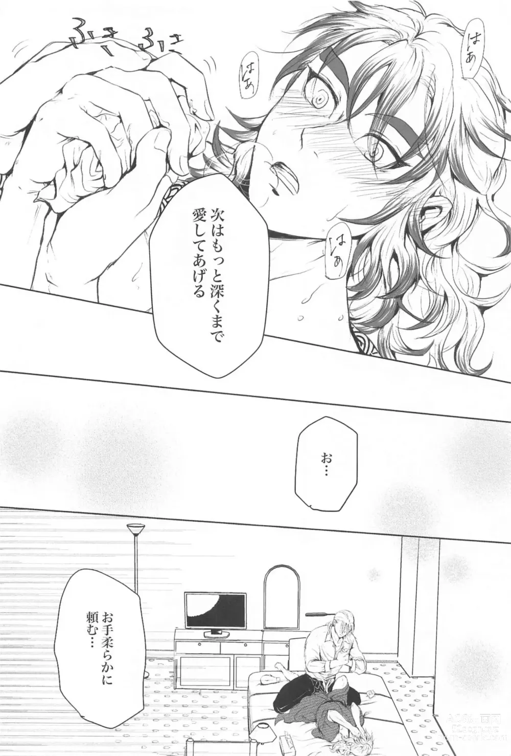 Page 15 of doujinshi Unsafe x Red amber