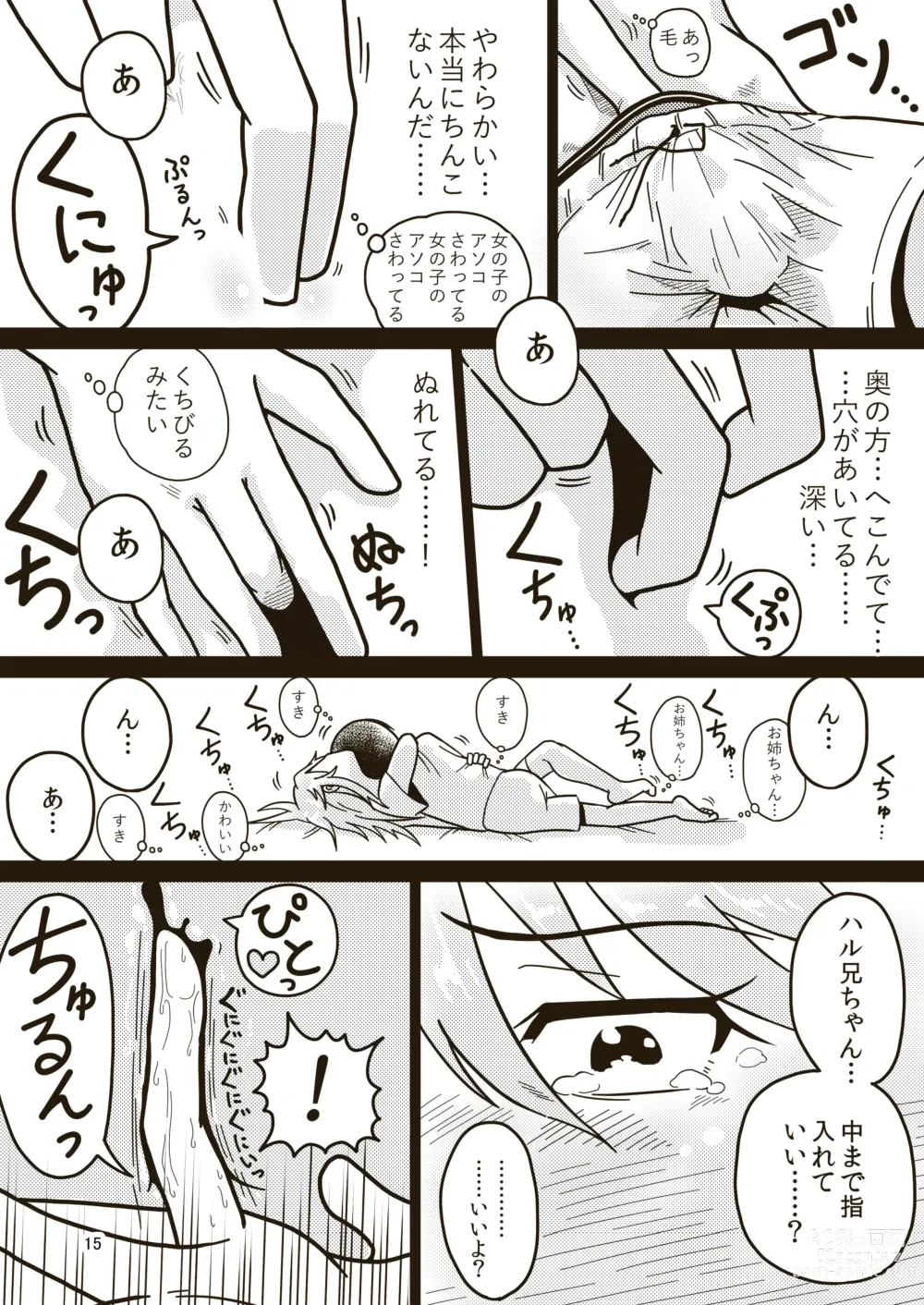 Page 14 of doujinshi Boku no Onee-chan