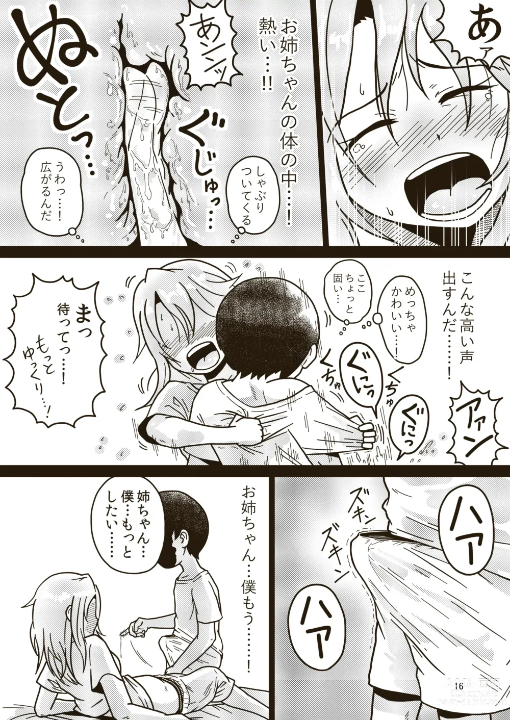 Page 15 of doujinshi Boku no Onee-chan