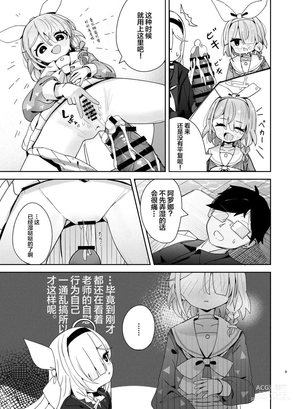 Page 8 of doujinshi Watashi-tachi ni Omakase o!