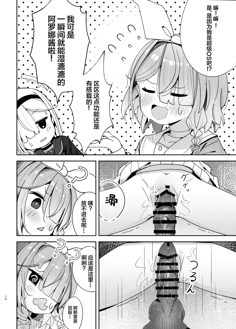 Page 9 of doujinshi Watashi-tachi ni Omakase o!