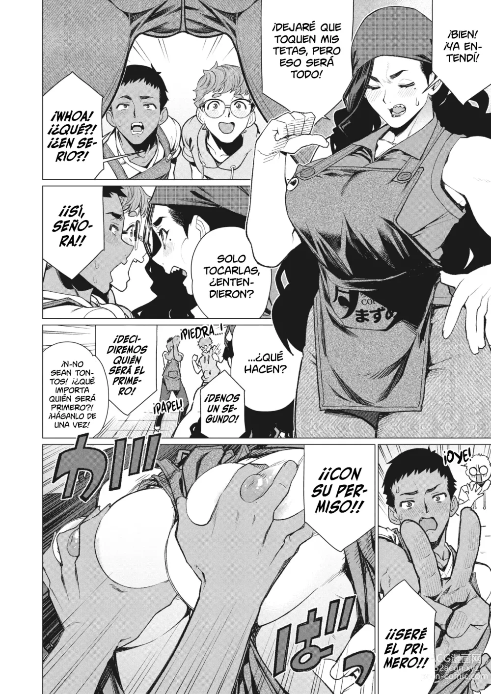 Page 4 of manga ~Un Sándwich Especial de Carne Madura  en la Cafetería de la MILF Casada~