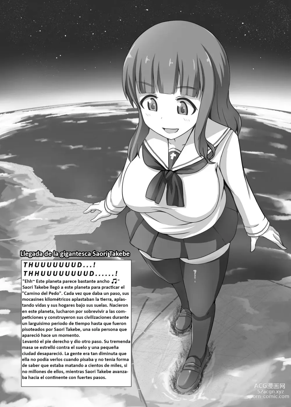 Page 2 of doujinshi Chou Kyodai Takebe Saori-dono