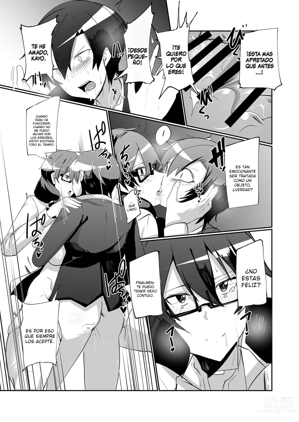 Page 31 of doujinshi Android no Osananajimi to Icha Love  Suru Manga