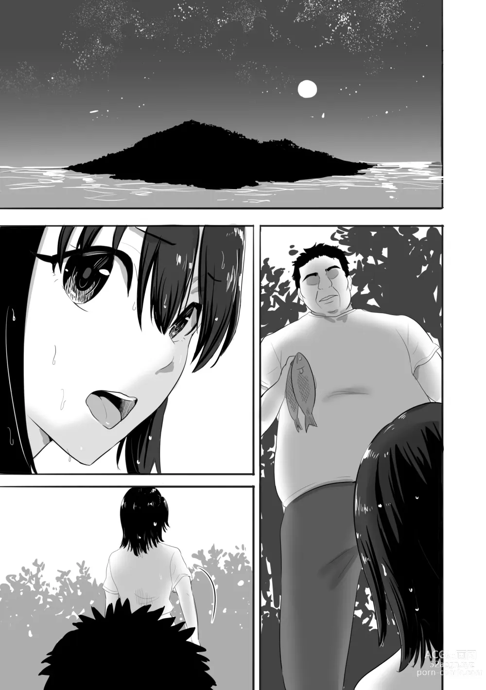 Page 43 of doujinshi Nuresuke Joshi ga Daikiraina Sekuhara Kyoushi to Futarikiri no Bishobisho Mujintou Seikatsu