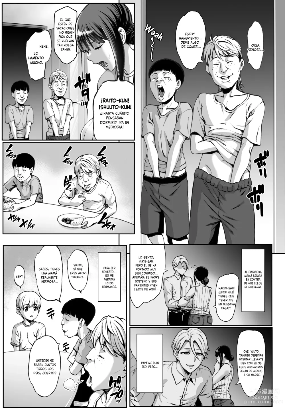 Page 4 of doujinshi La Cara de tu Madre cuando se viene es jodidamente Horrible