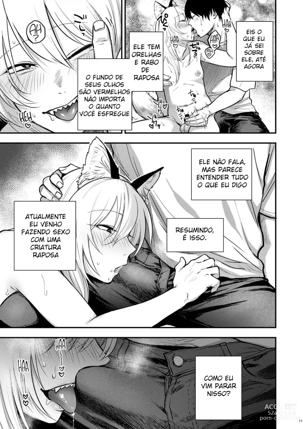 Page 12 of doujinshi Kusozako mesuochi kitsunedanshi hon.