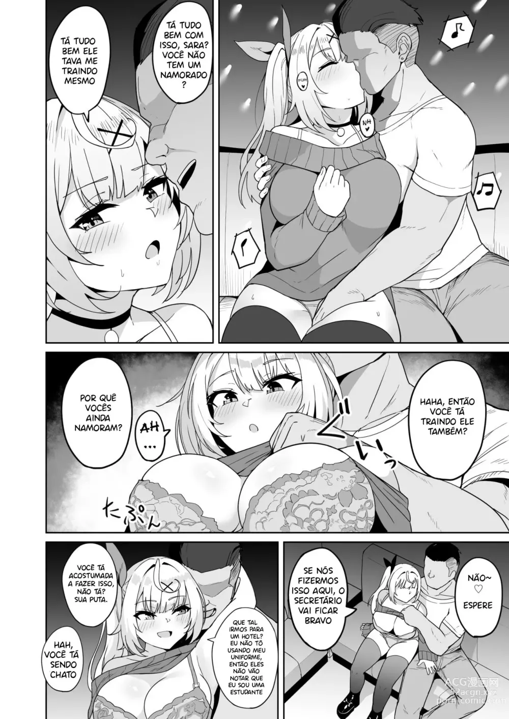 Page 9 of doujinshi Sorry for having XX behind your back!