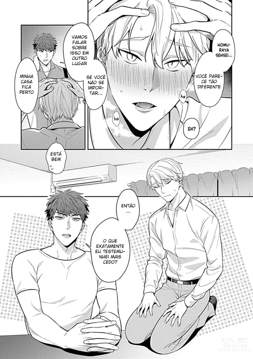 Page 11 of doujinshi Teacher, Meals on the Bed