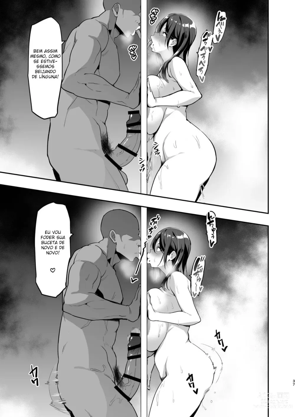 Page 36 of doujinshi Shidarere Sakura Hakuraku Keika 2212