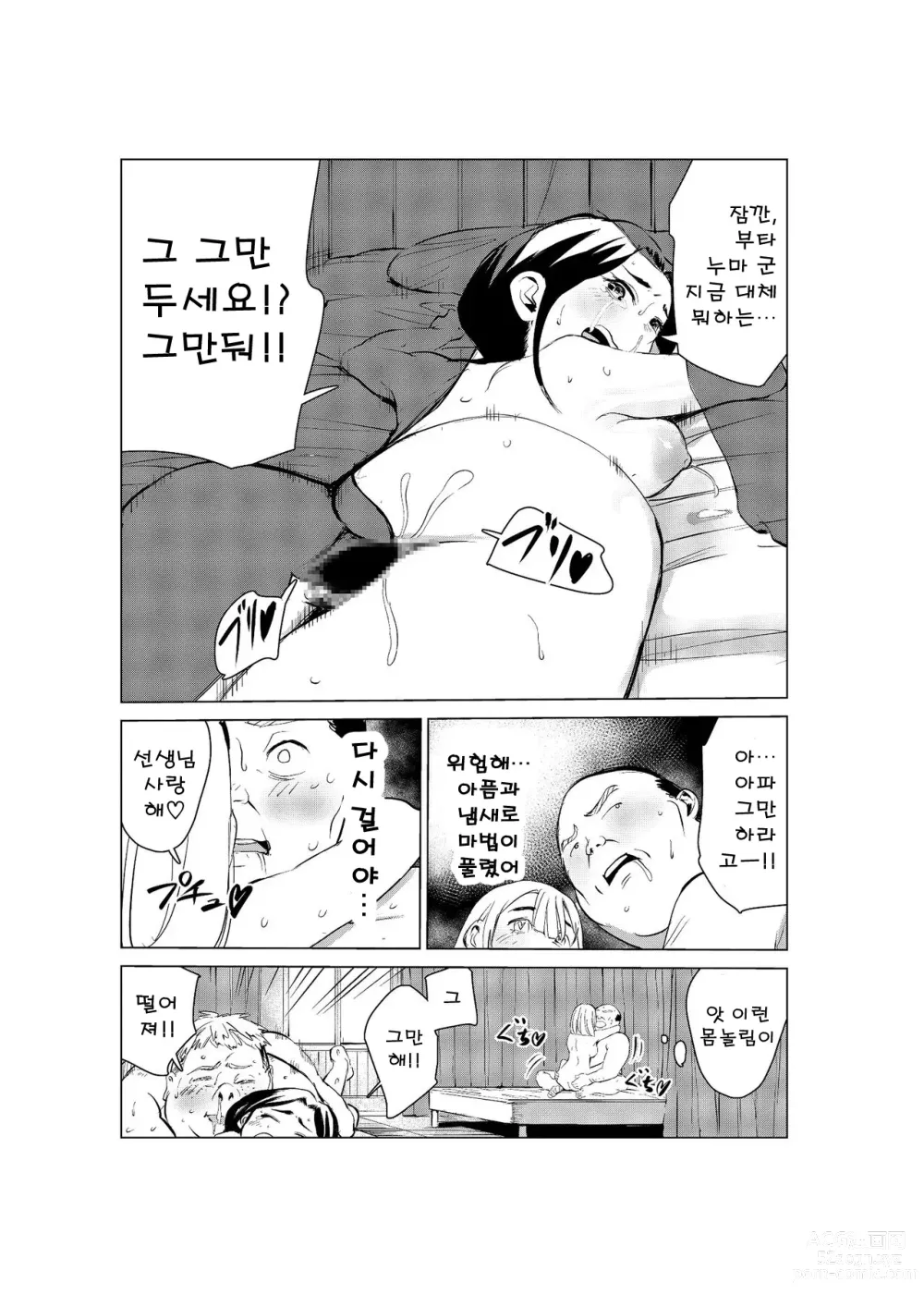 Page 61 of doujinshi 40살의 마법사 2