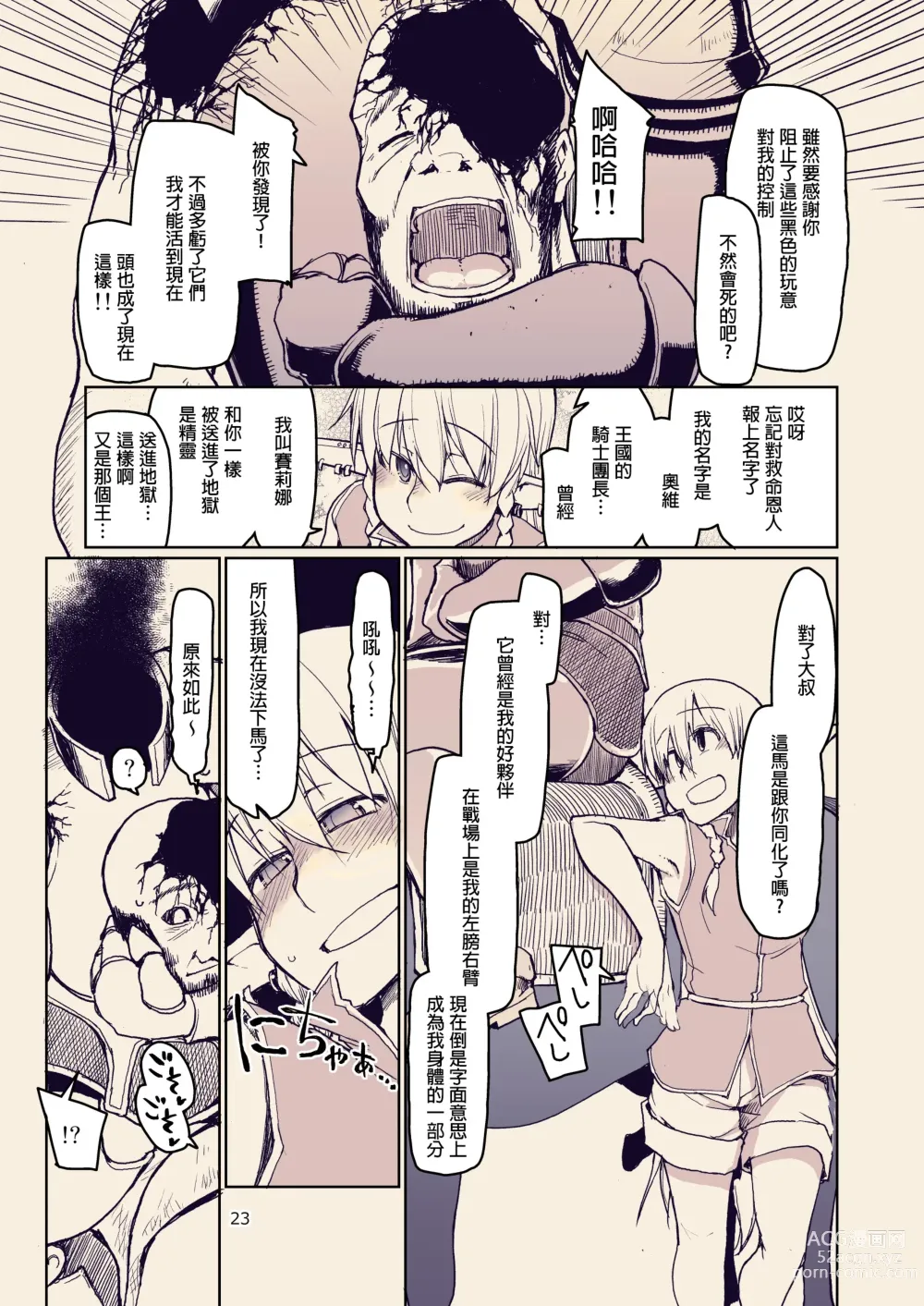 Page 25 of doujinshi Dosukebe Elf no Ishukan Nikki 10