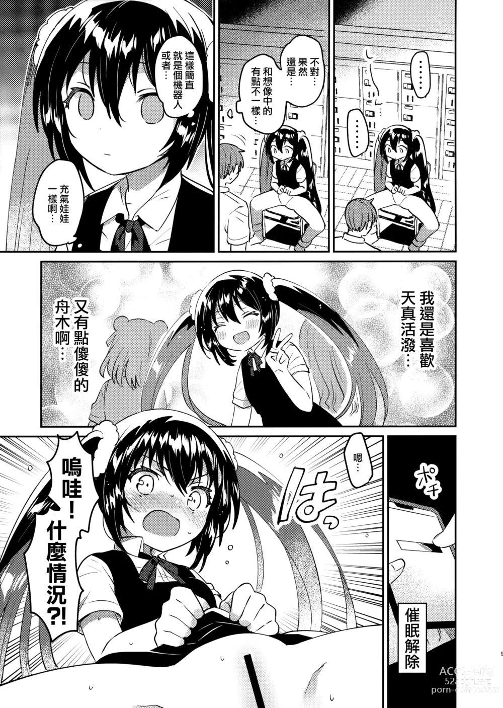 Page 9 of doujinshi Saimin Shippai