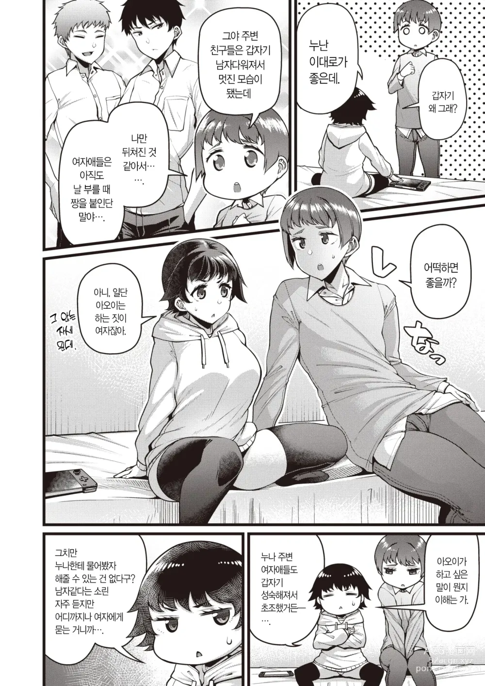 Page 3 of manga 성장기