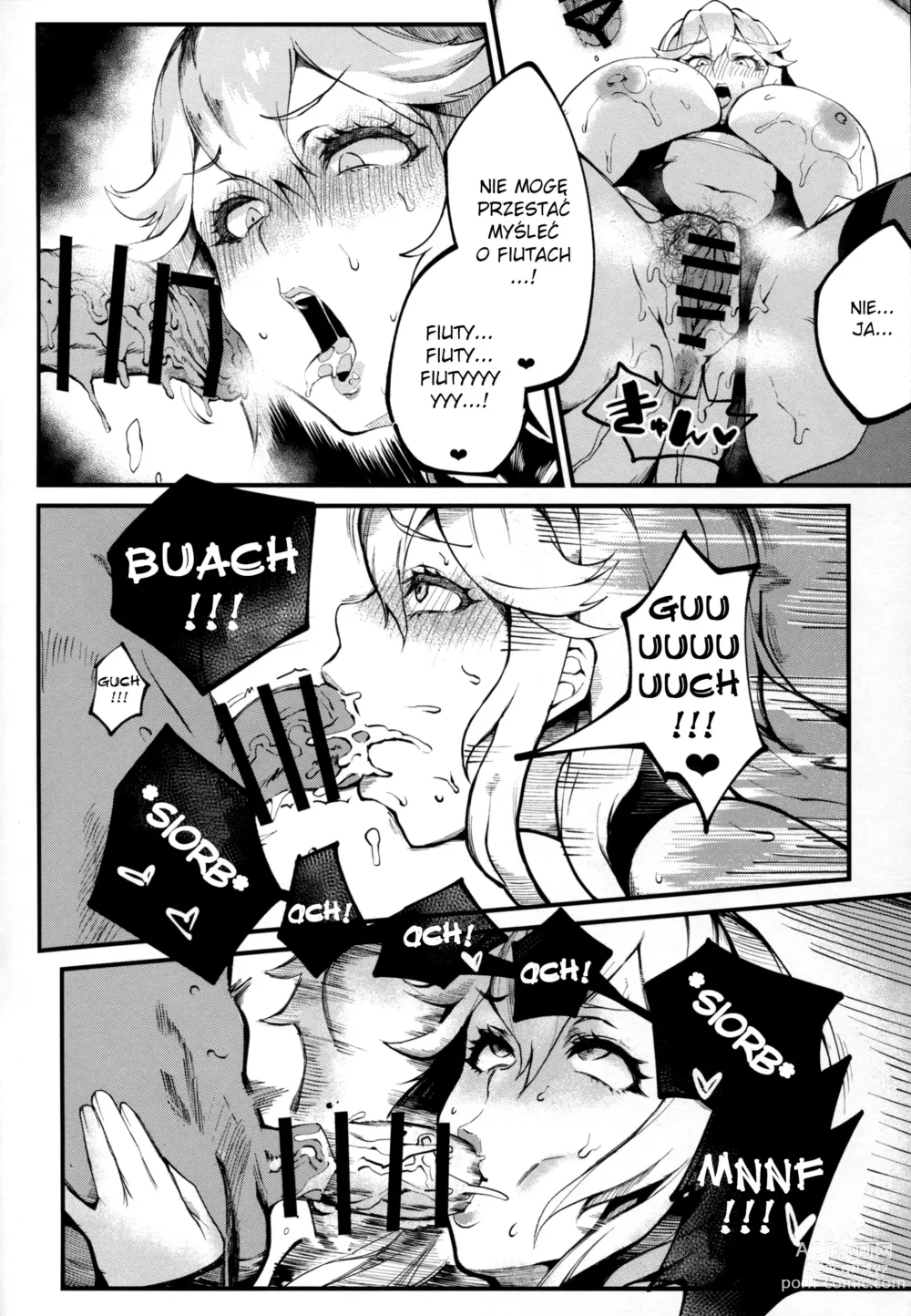 Page 14 of doujinshi Bitch Beach Witch