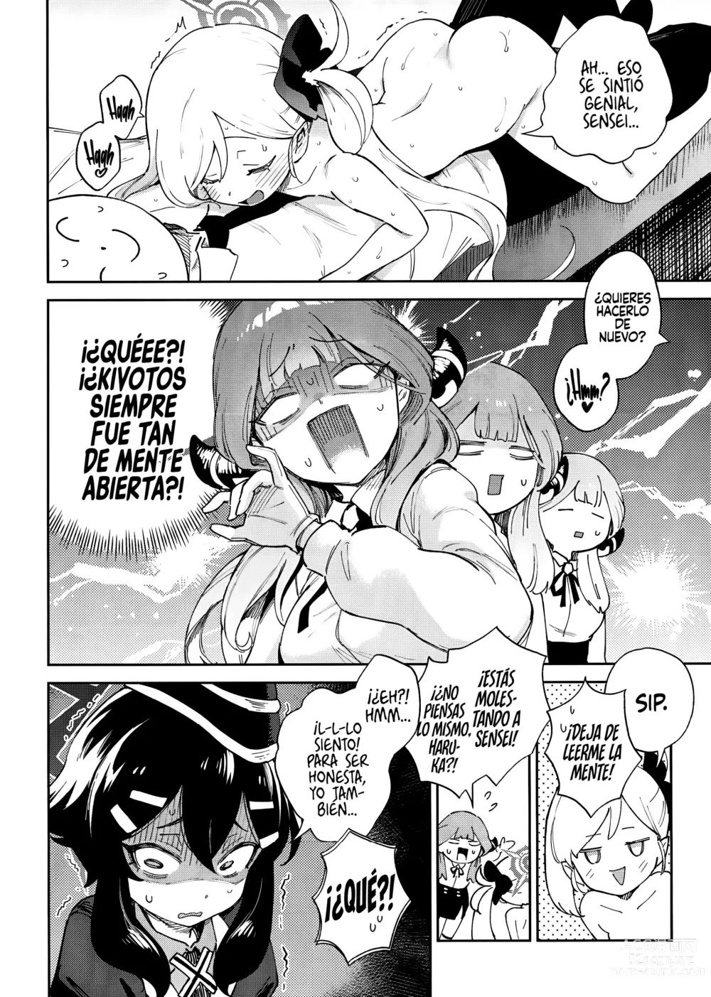 Page 6 of doujinshi Sensei to Seito no Kankei tte Konna ni mo Open nanoo!?