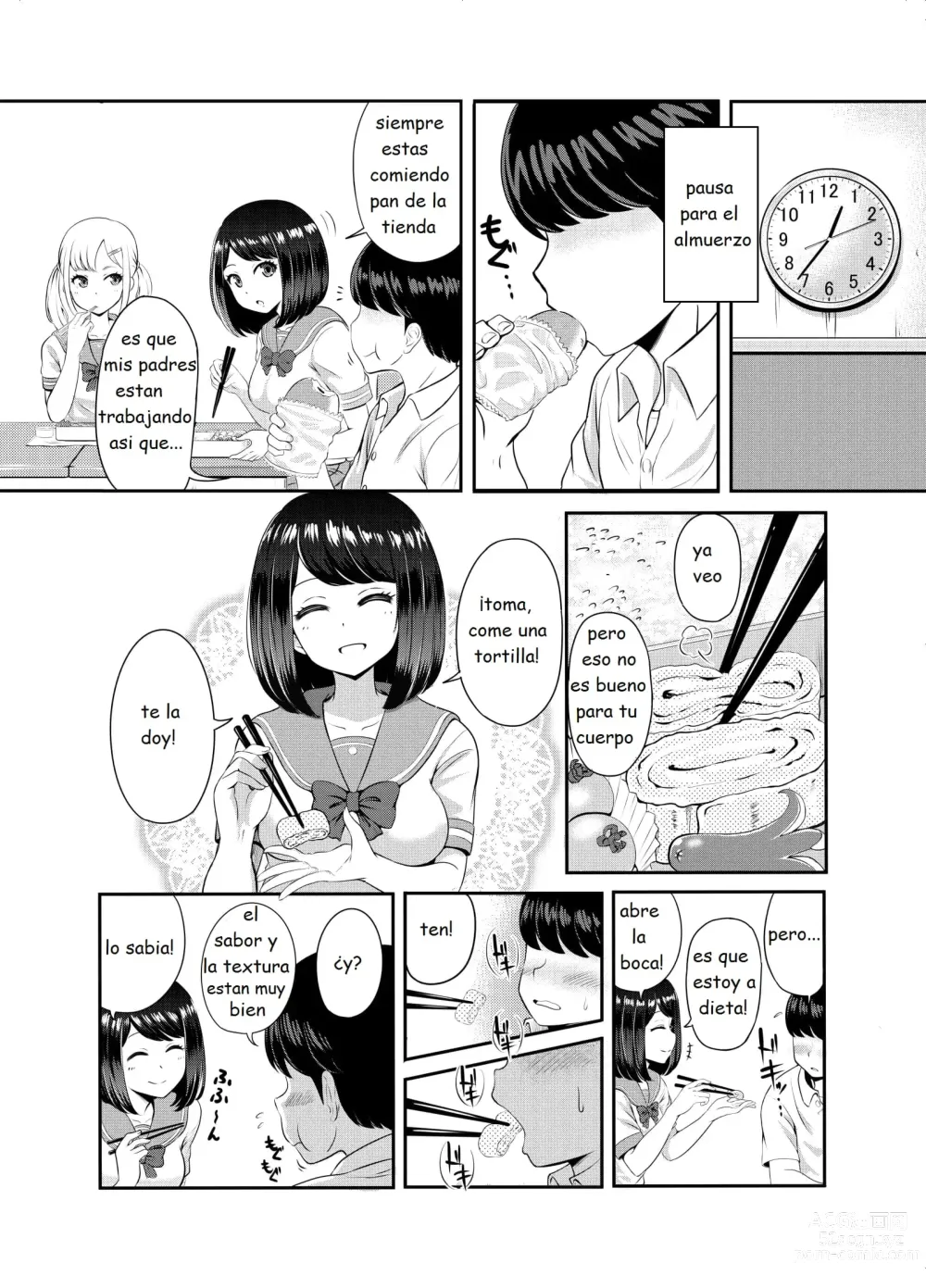 Page 7 of manga 2 año clase 3