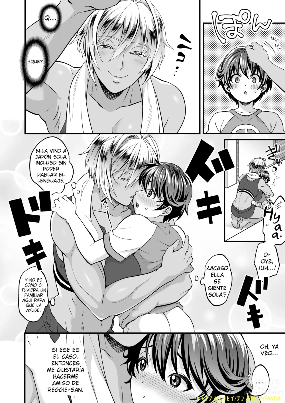 Page 2 of doujinshi Futanari Ryuugakusei Manga