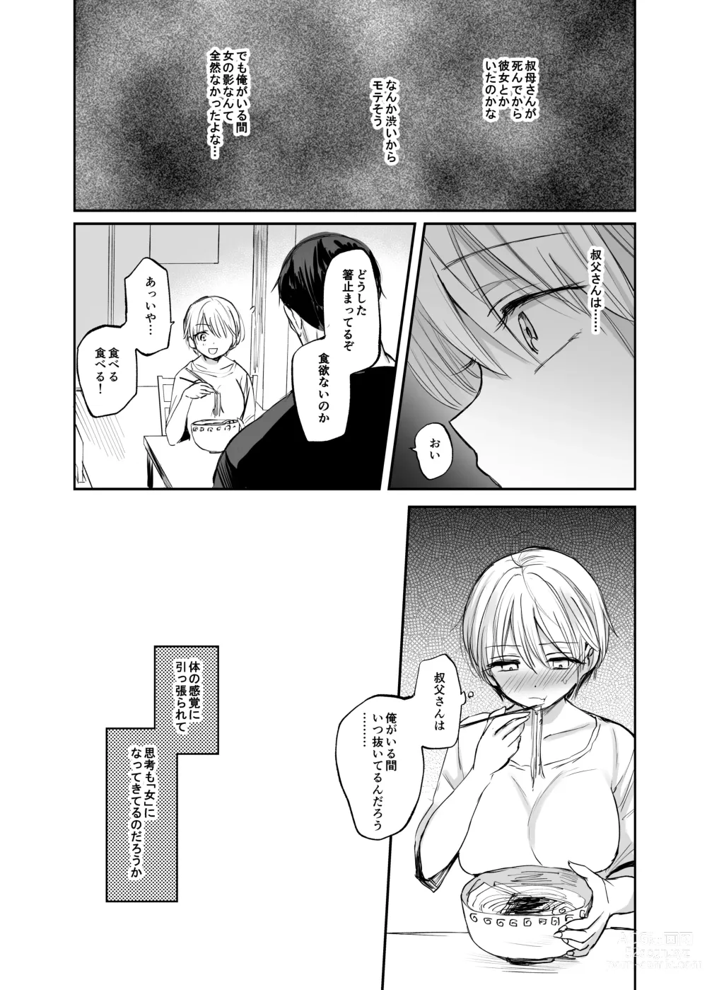 Page 26 of doujinshi Nyotaika Shita Ore wa, Oji-san ni...
