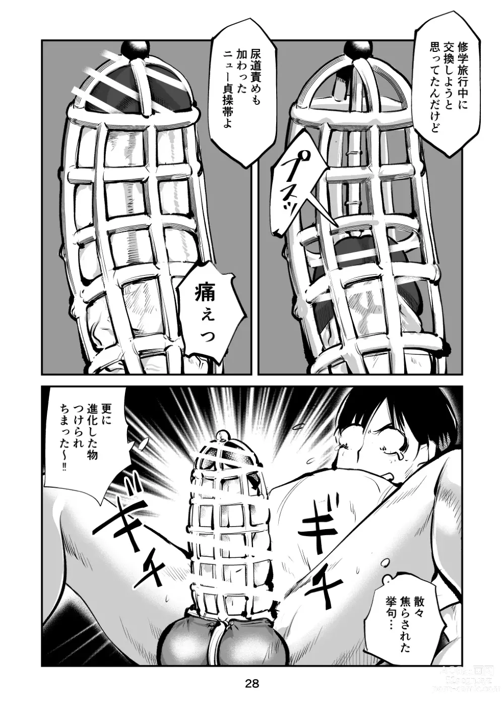 Page 28 of doujinshi Chinpo Shiikukakari 5