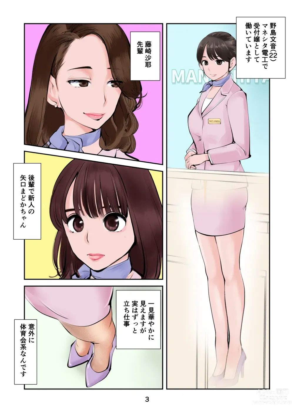 Page 3 of doujinshi Kinkeri Cheer Girl 3