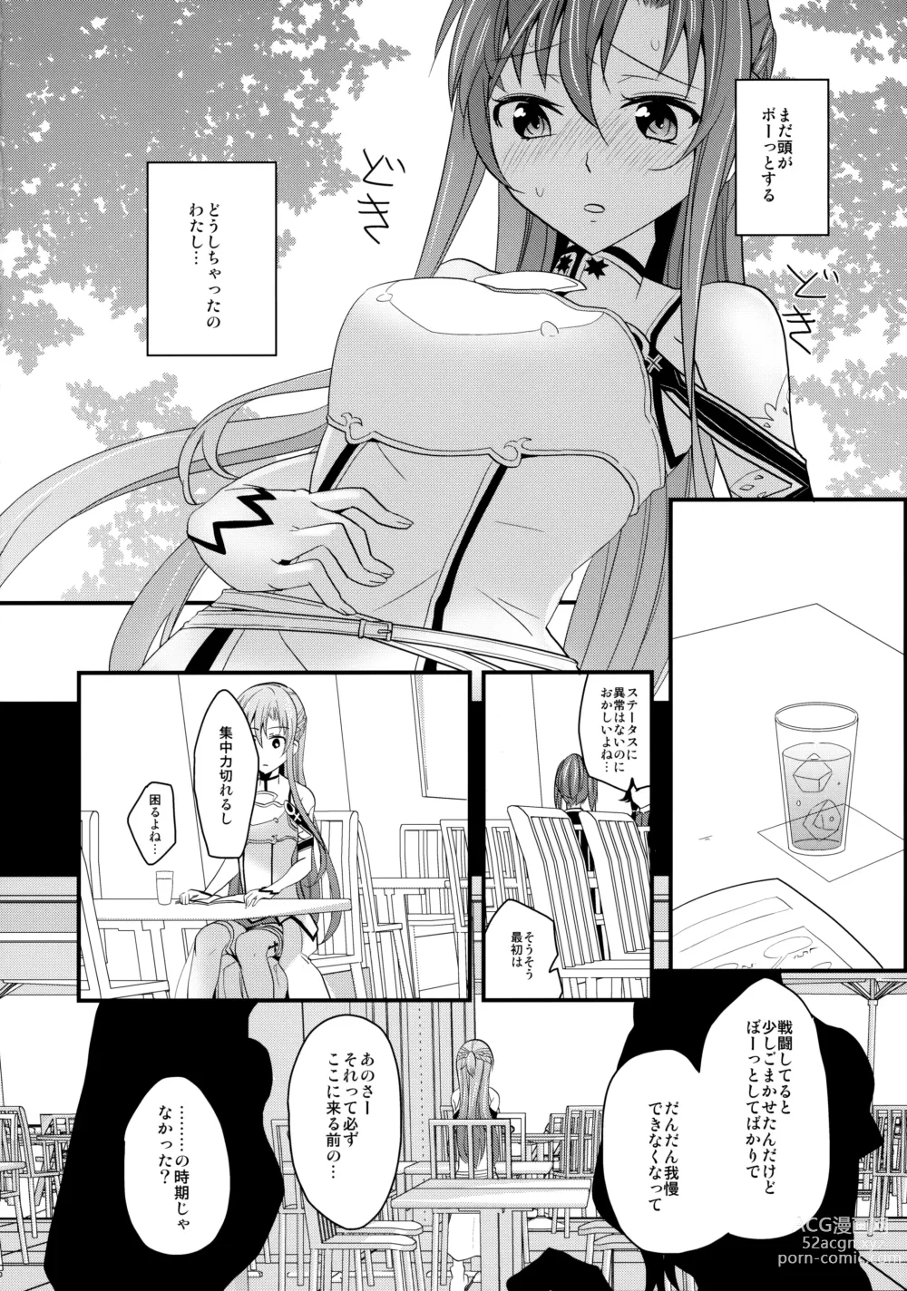 Page 3 of doujinshi Asuna no Meshiagare