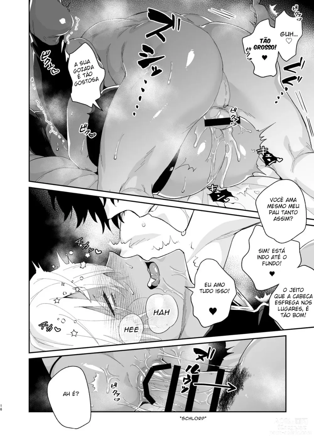 Page 16 of doujinshi Game Shitai Dakenanoni Incubus ni Suwaremakuru!