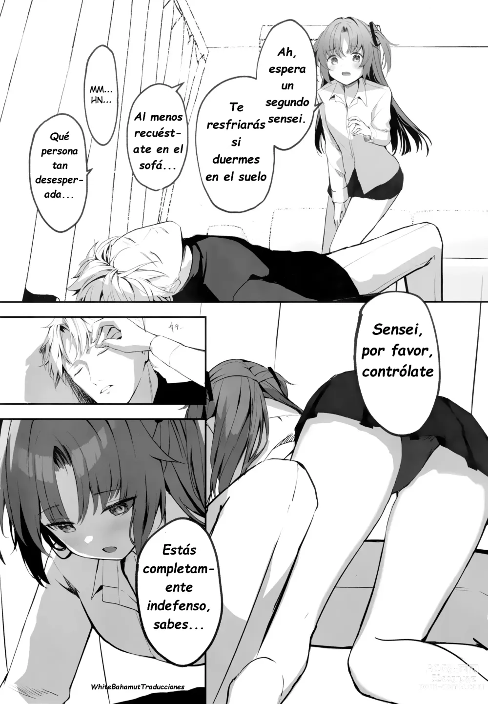 Page 16 of doujinshi Lluvia e Impaciencia