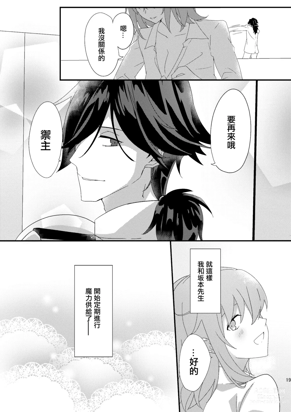 Page 15 of doujinshi Ryouma-san to Business Ecchi Suru Hon