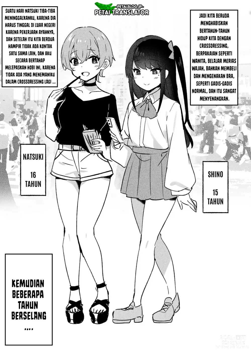 Page 3 of doujinshi Crossdressing