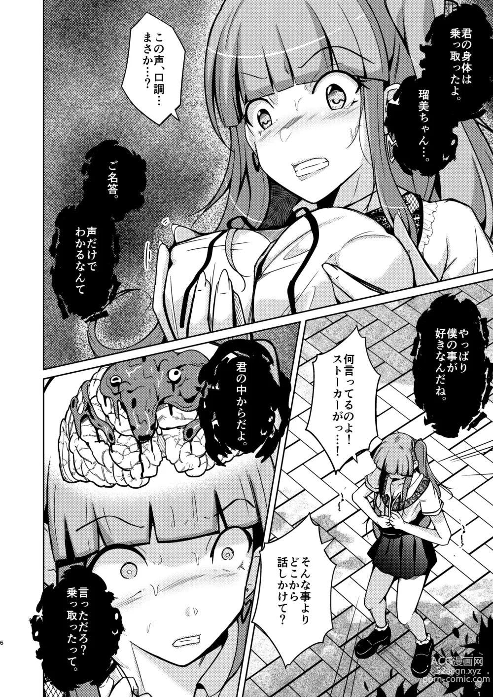 Page 6 of doujinshi POSSESSION! ~Stalker wa Ichuu no Onna no Karada wo Ubau~