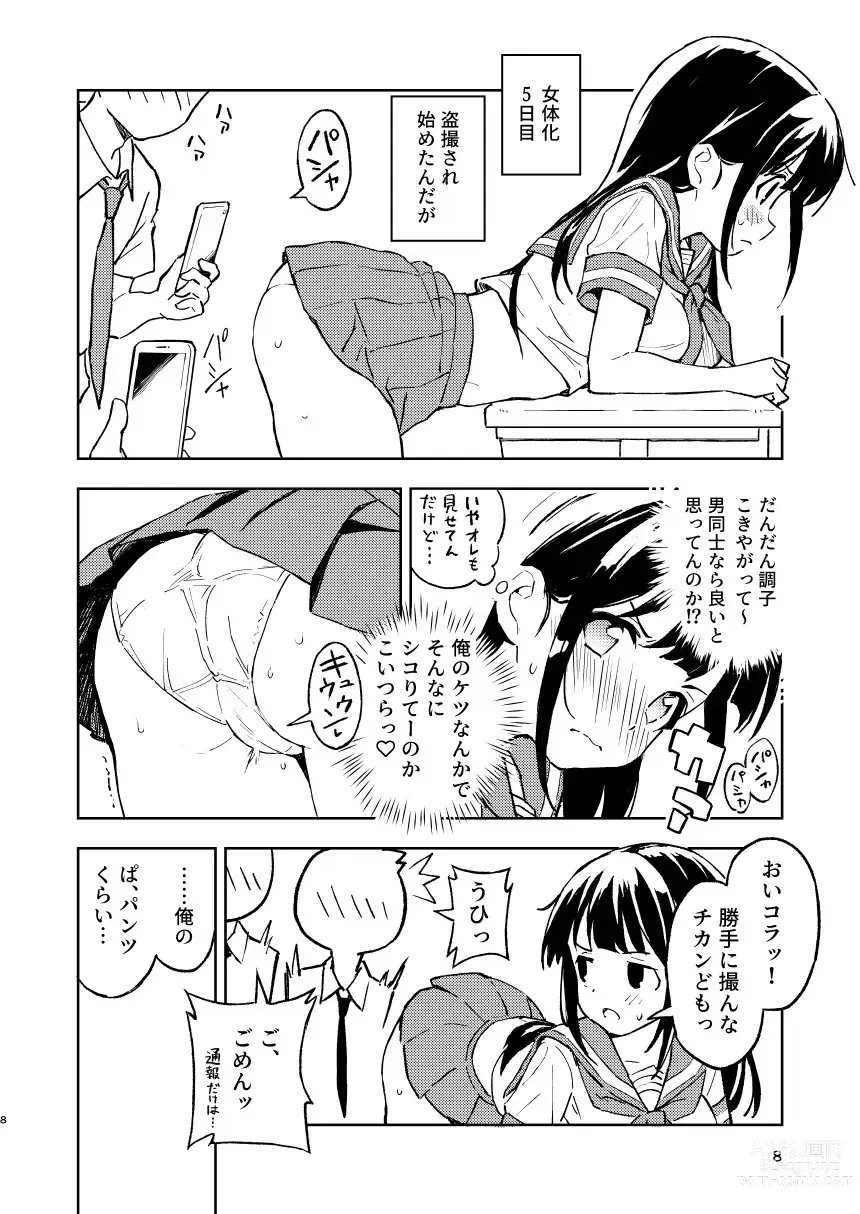 Page 8 of doujinshi 1-kagetsu Ninshin Shinakereba Otoko ni Modoreru Hanashi 1