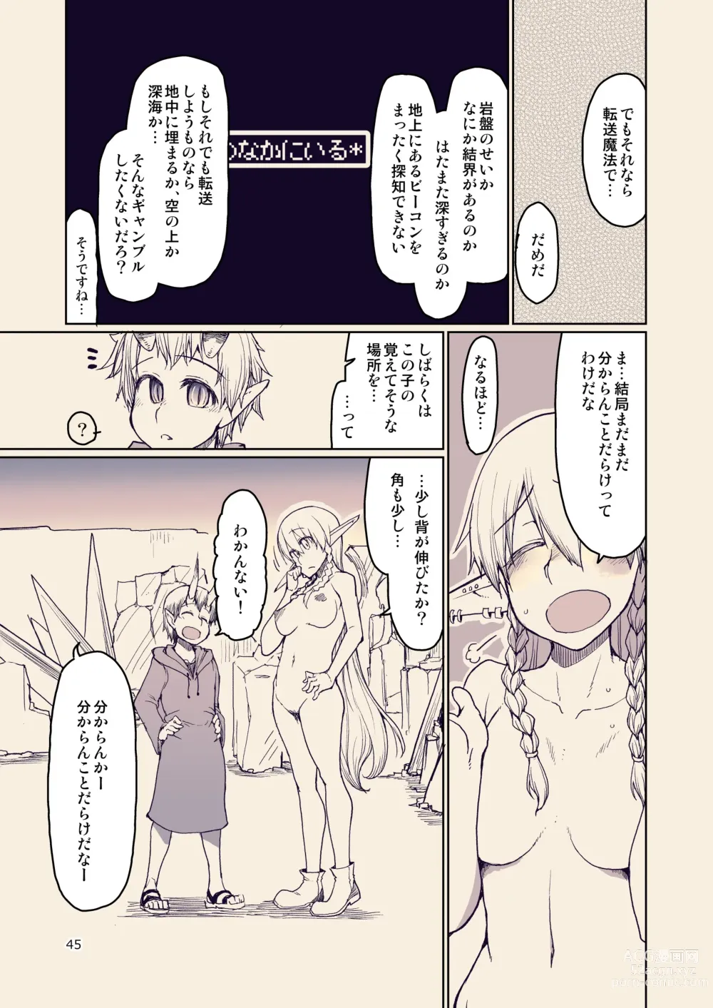 Page 46 of doujinshi Dosukebe Elf no Ishukan Nikki 10