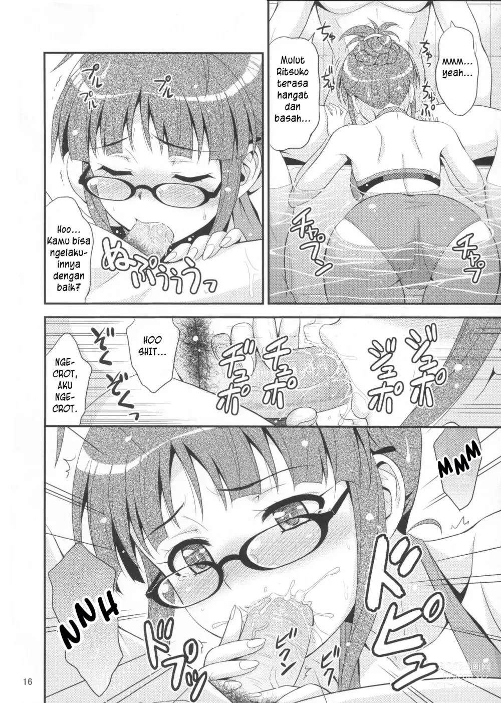 Page 16 of doujinshi Latihan demi Kamu!