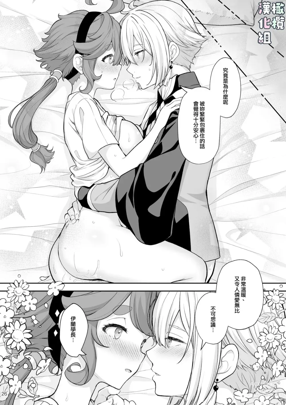 Page 26 of doujinshi 伊兰和苏莱塔不做爱就出不去的房间