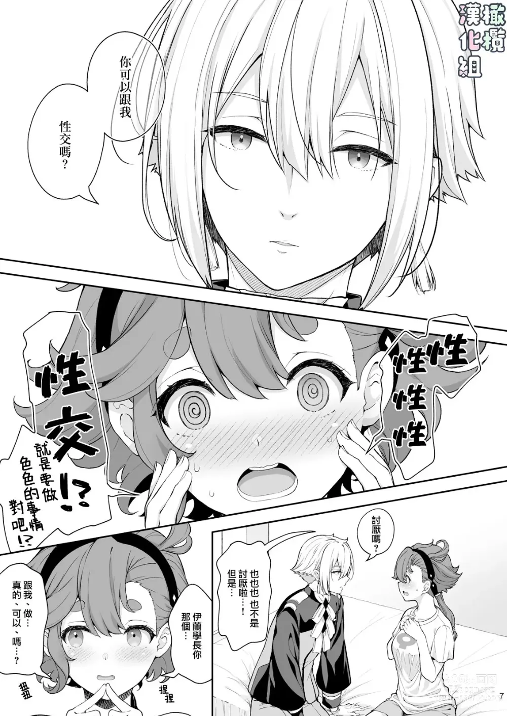 Page 7 of doujinshi 伊兰和苏莱塔不做爱就出不去的房间