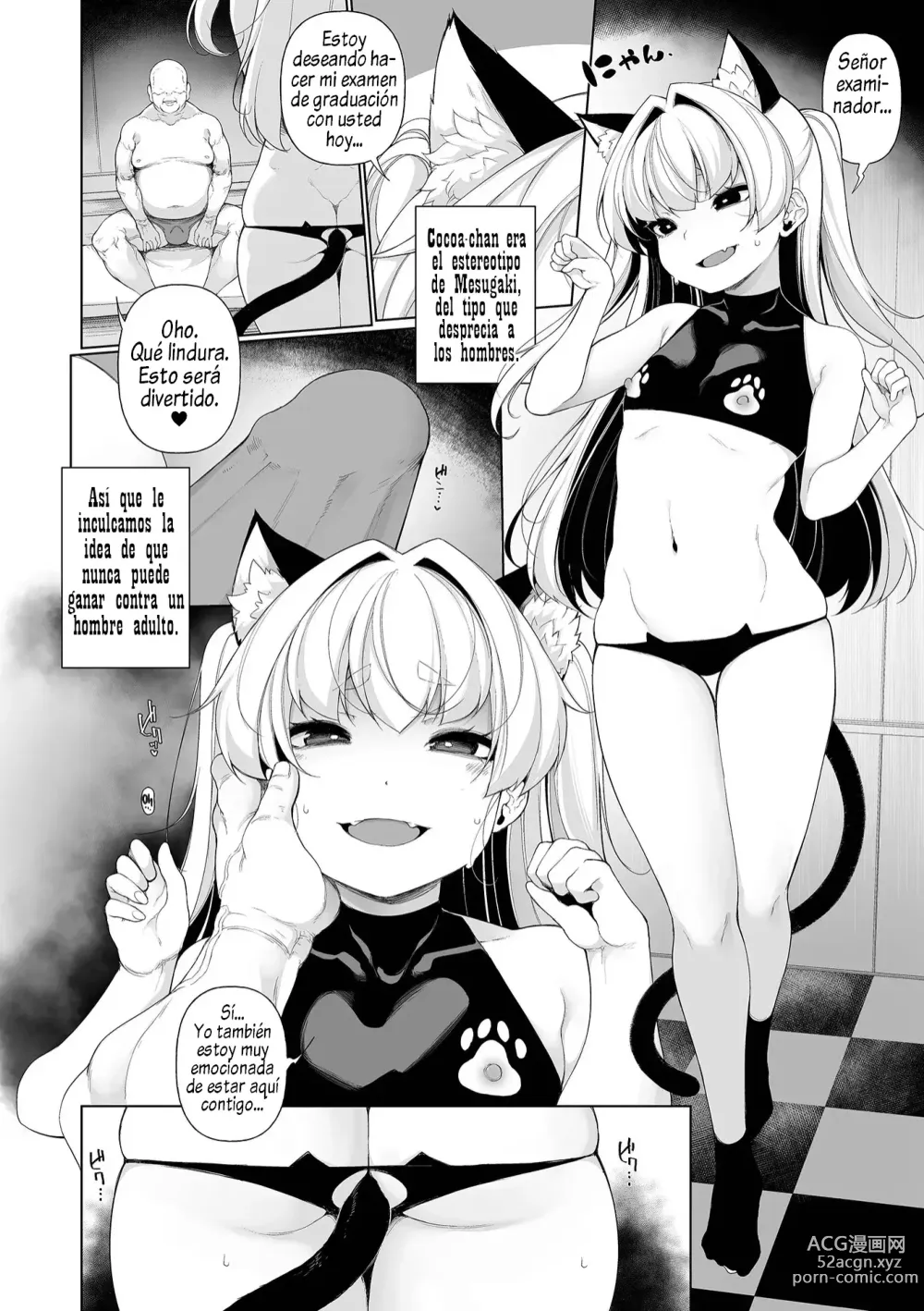 Page 2 of manga Mesugaki Wakarase Jyuku Ch. 8