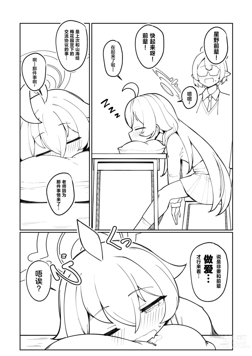 Page 2 of doujinshi 阿拜多斯 妊娠記錄 ~星野篇~