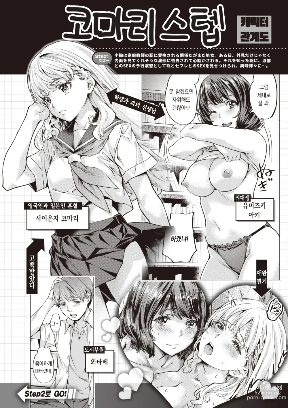 Page 2 of manga 코마리 스텝 -Step2-