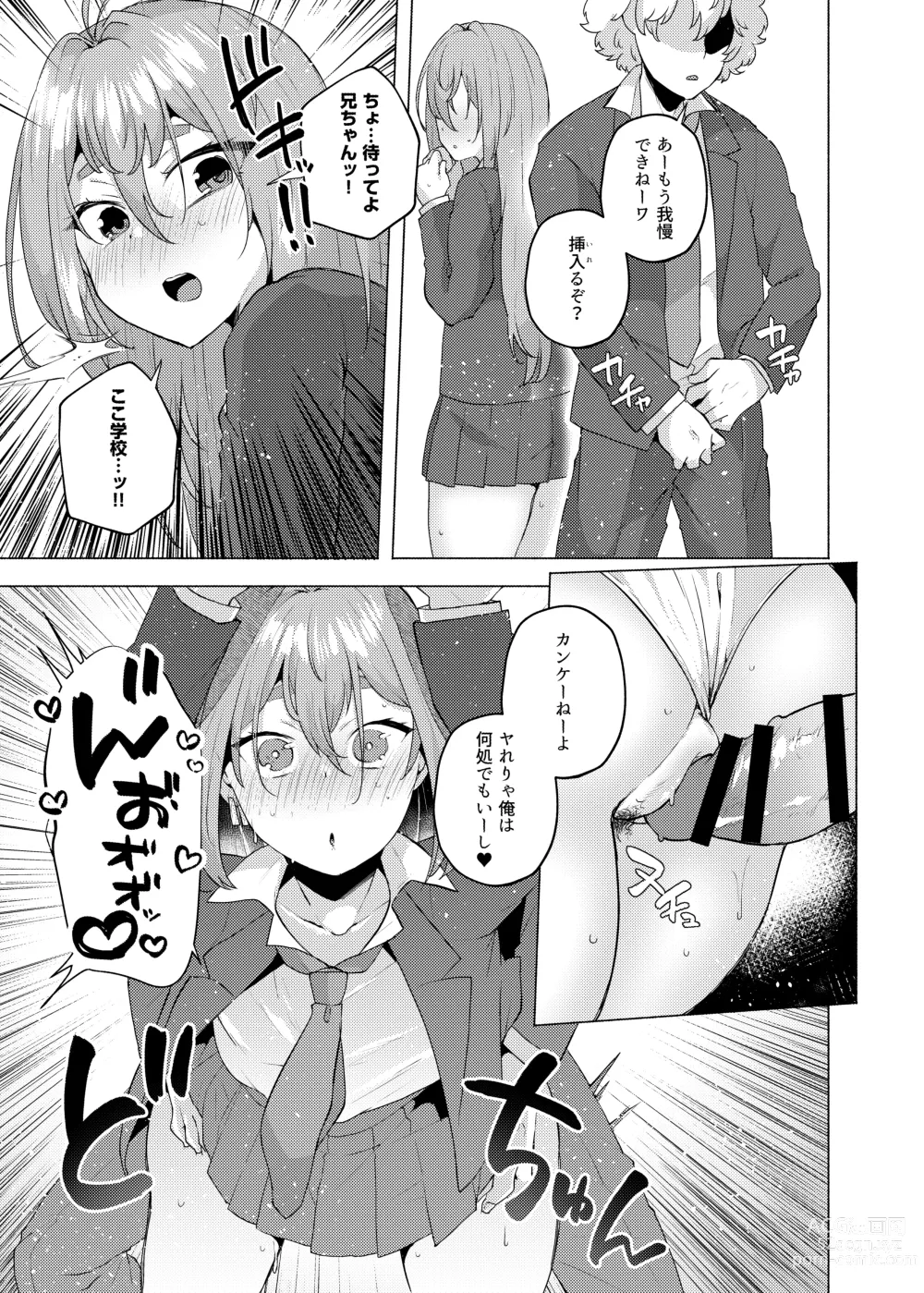 Page 14 of doujinshi Ore no Otouto ga Imouto ni natta Hanashi 2