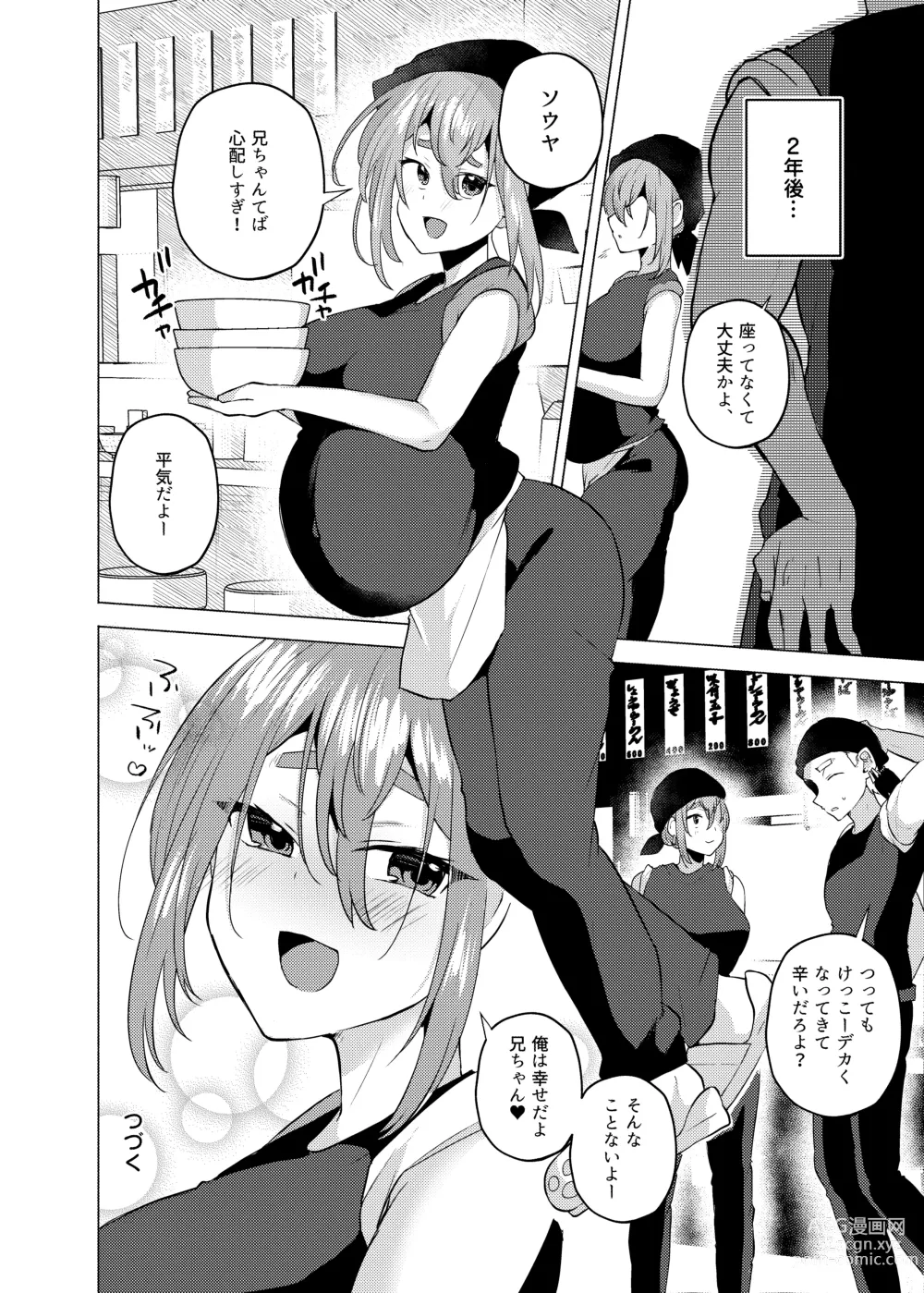 Page 25 of doujinshi Ore no Otouto ga Imouto ni natta Hanashi 2