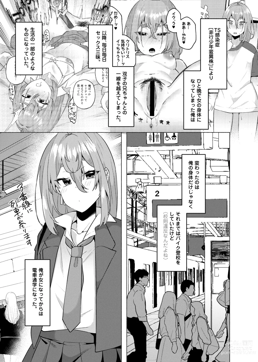 Page 4 of doujinshi Ore no Otouto ga Imouto ni natta Hanashi 2