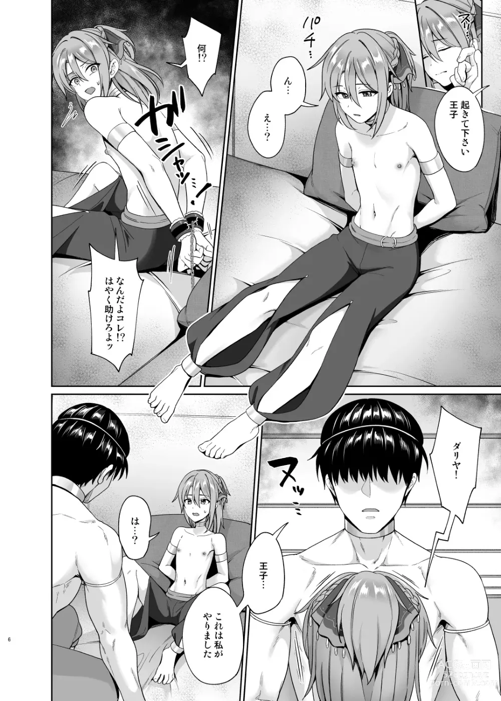 Page 7 of doujinshi Ouji no Shitsuke