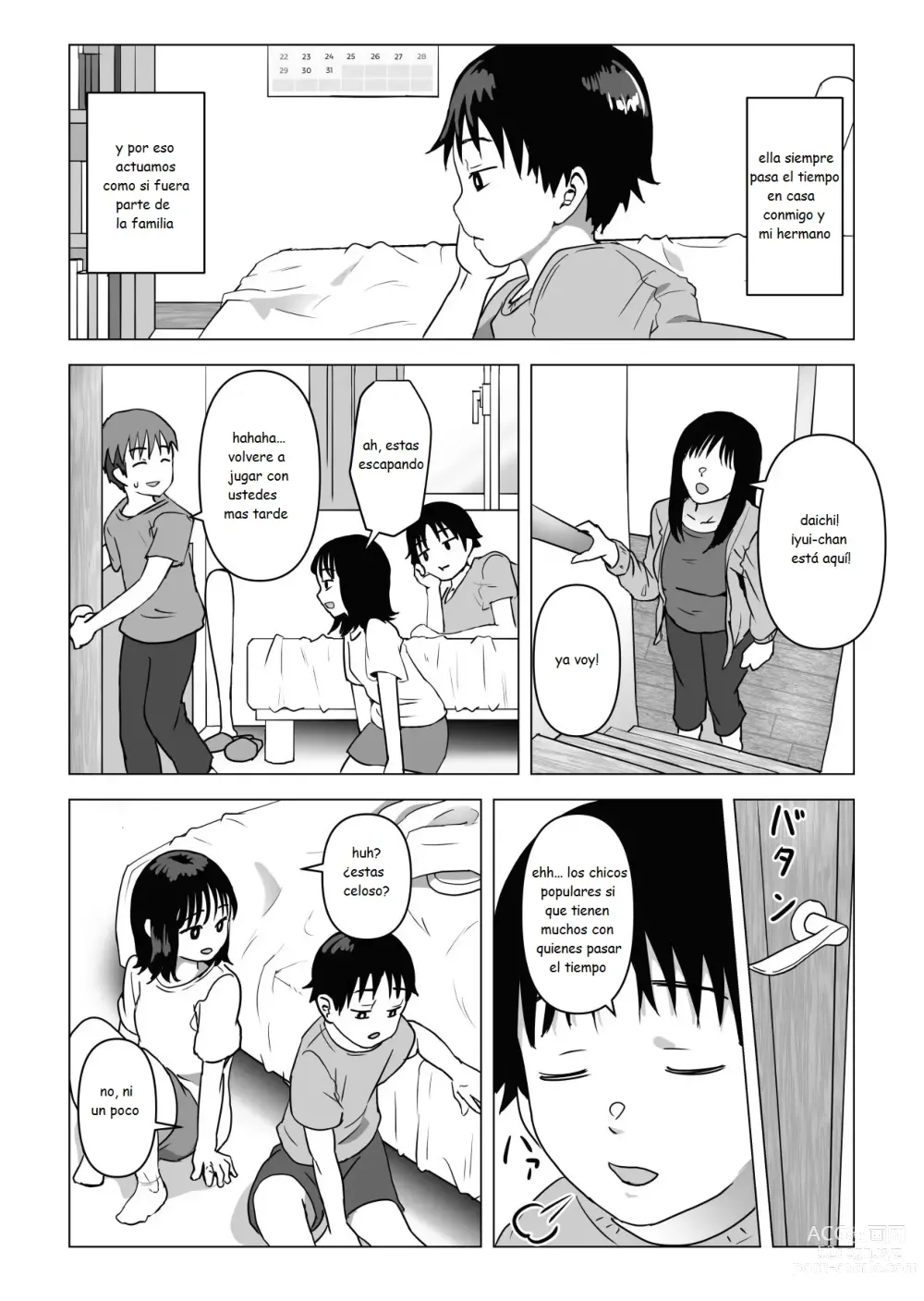 Page 3 of doujinshi Mi amiga de la infancia de grandes pechos y mi hermano se han estado conportado raro ultimamente