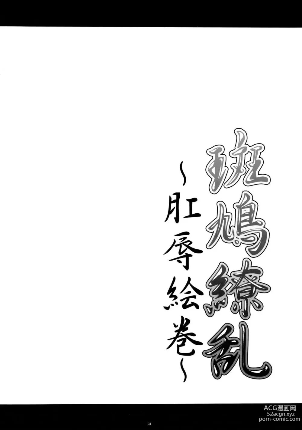 Page 4 of doujinshi Ikaruga Ryouran -Koujoku Emaki-