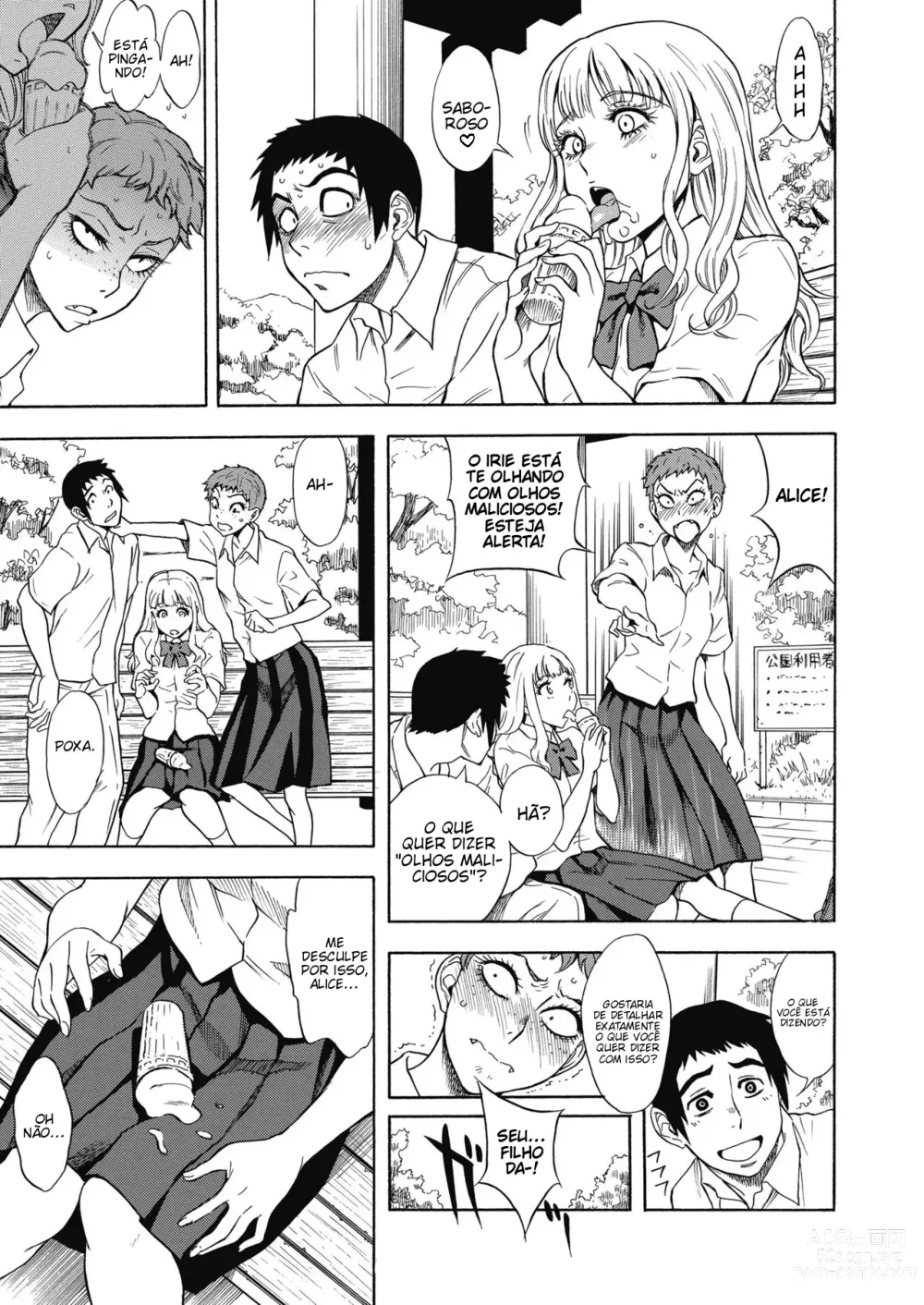 Page 3 of manga Natureza Mestiça e a Princesa que Cuida de Raposas