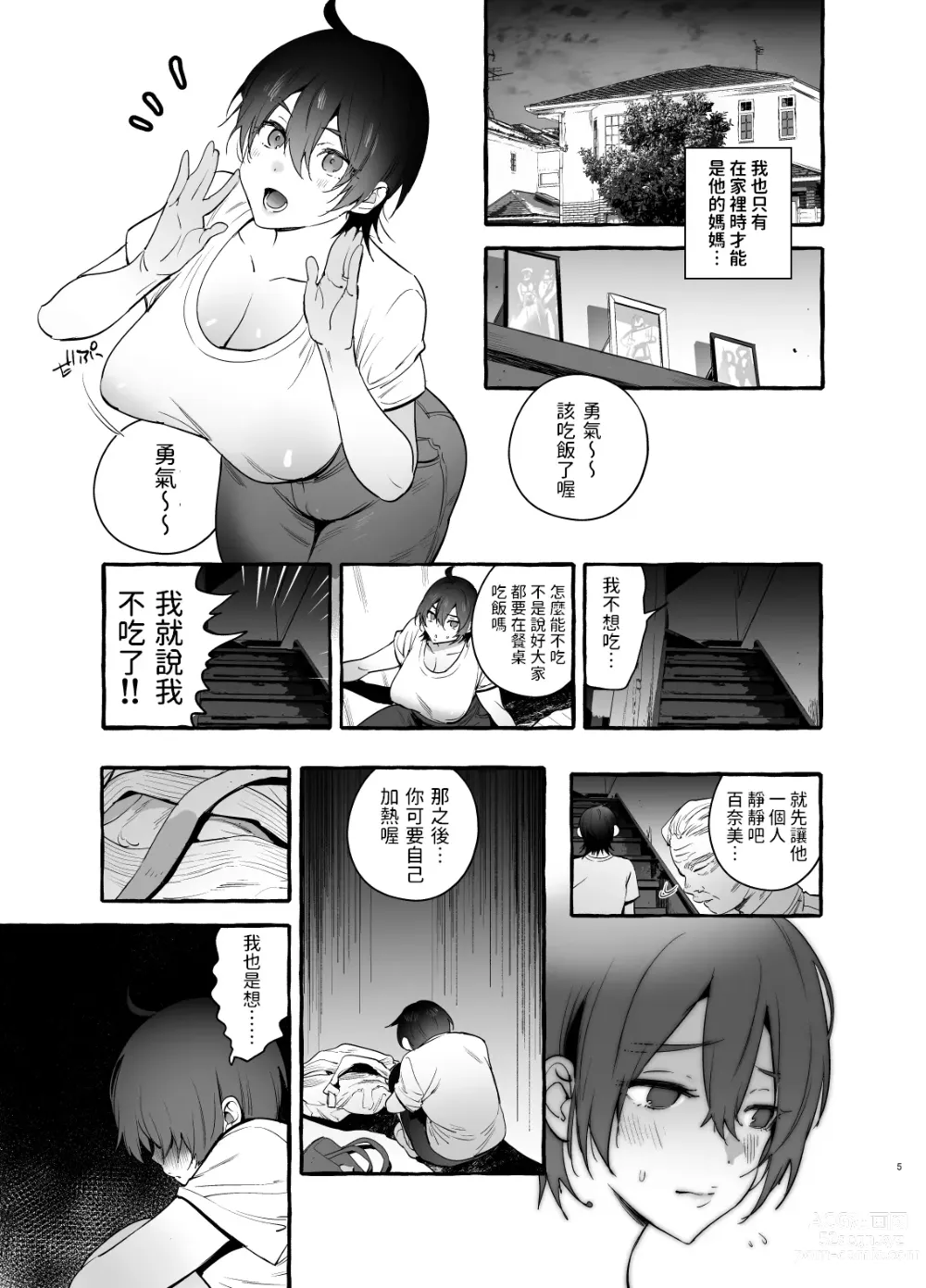 Page 6 of doujinshi Deka Tsuyo Mama wa Boku ni Amai. (decensored)